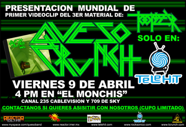 Presentaciòn de su nuevo video TOONER en Telehit